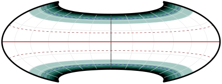 Areal distortion on Canters variant