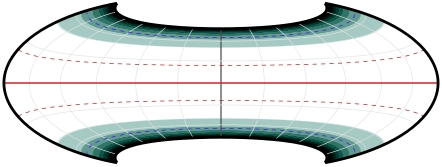 Areal distortion on Canters variant