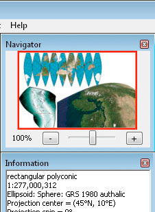 Visual image of the Geocart program.