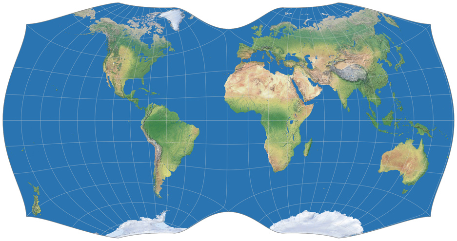 The blended projection