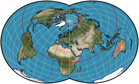 Optimal equal-area, center=45°N/30°E